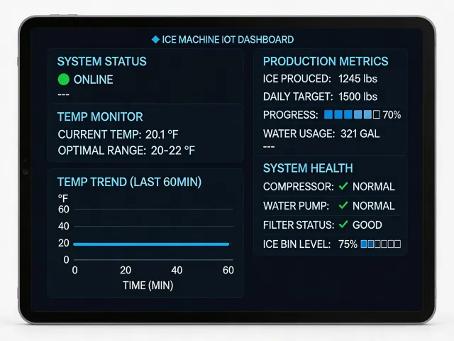 ArcticPro IoT monitoring dashboard