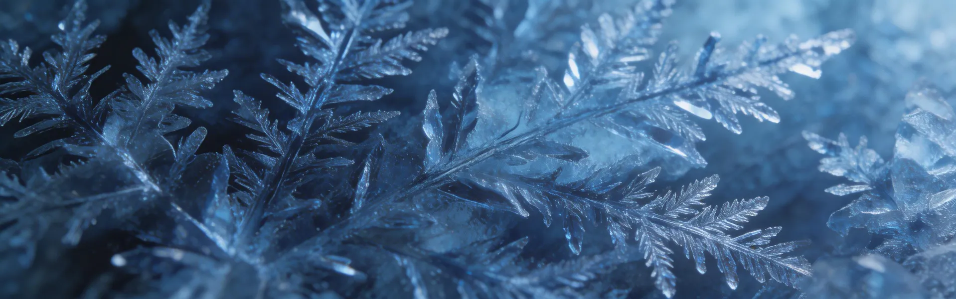 Ice crystal background