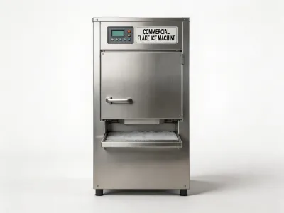 Flake ice machine